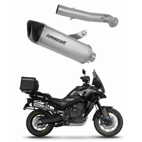 CF MOTO 800 MT 2022-2025 Explore / Sport / Touring Dominator Exhaust Silencer Muffler Titanium HP6 + dB killer