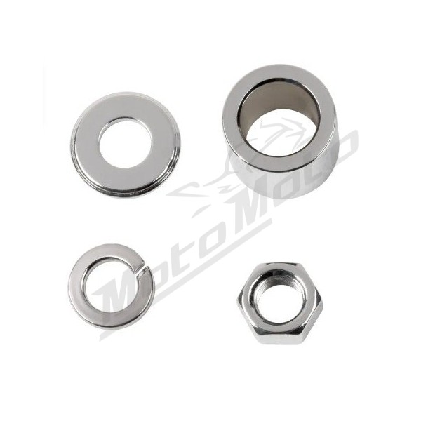 COLONY Axle Spacer/Nut Kit Harley Davidson FXD / FXDL / XL / XLH 883/1340 95-99