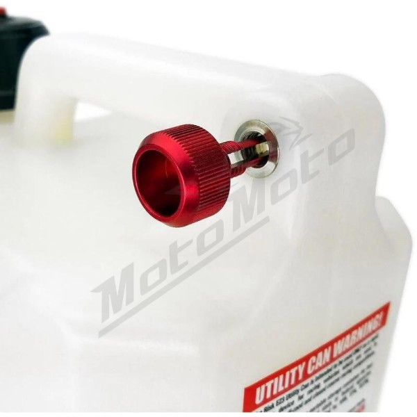 RISK RACING EZ3 10L (3gal) HDPE Silver Fuel Can