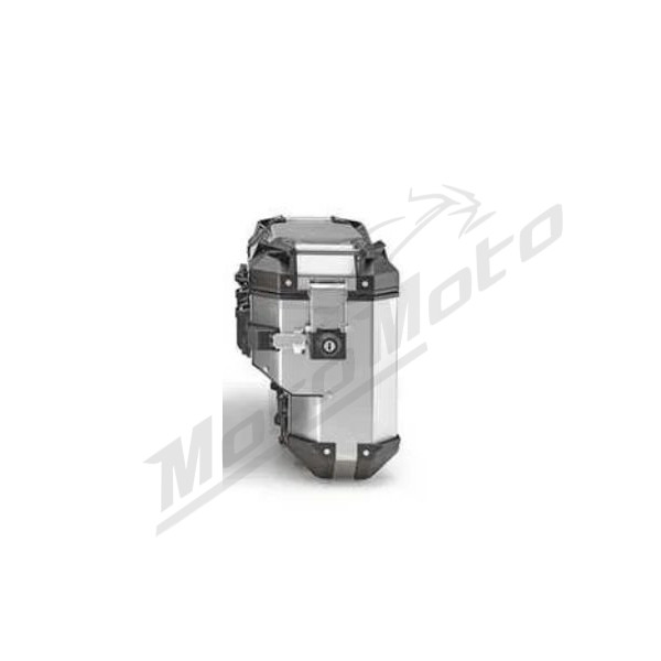 KAPPA Monokey Cam-Side silver side cases 33-37L