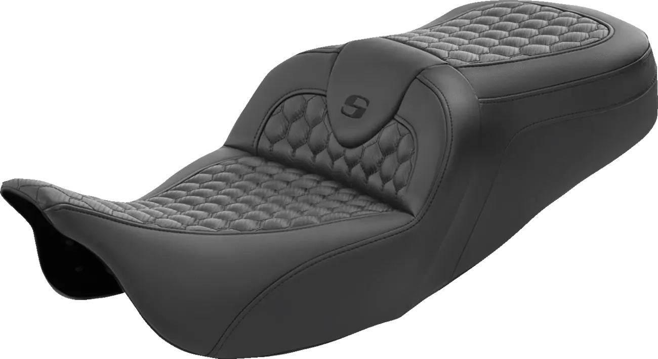 SADDLEMEN "Honeycomb Roadsofa™" sėdynė Harley Davidson FLH / FLHR / FLHTC / FLHTCU / FLHTK / FLHX / FLHXSE / FLTRU / FLTRXSE 1584-1923cc 08-24