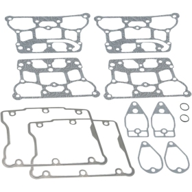 S&S CYCLE Rocker Cover Gasket Kit Harley Davidson FLD / FLHR / FLHRC / FLHRCI 1450-1800cc 99-17