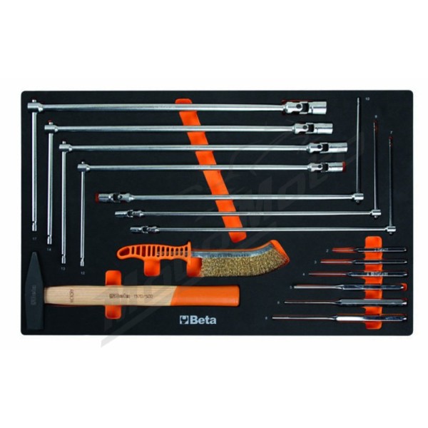 BETA TOOLS RSC50 2.0 Workshop Equipment Combination with 223 tools