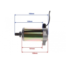 Starter ATV XY300STE SPLINE 9teeth