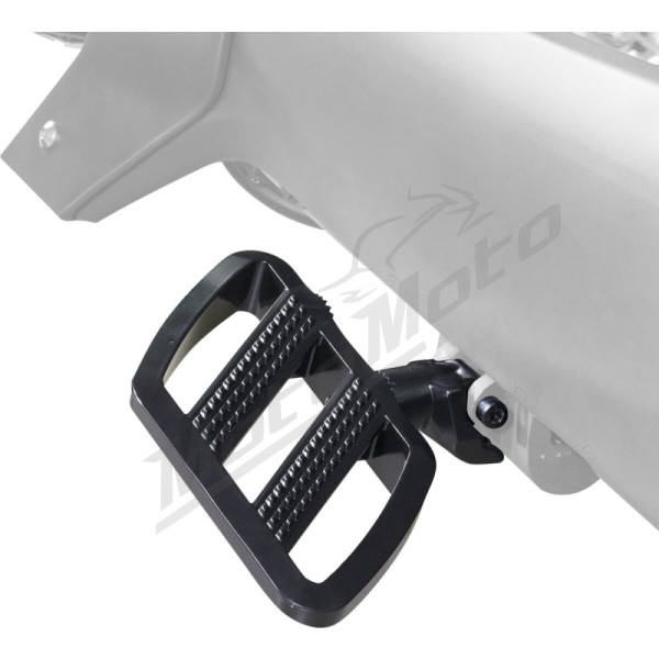 SHOW CHROME Combat Driver's Floorboards Black Can Am Ryker 600-900 19-24