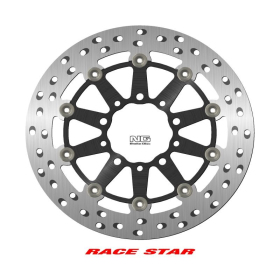 NG Front Floating Brake Disc 298x80x5mm Kawasaki ER-6 / Ninja ZX-6R 600-650cc 05-25