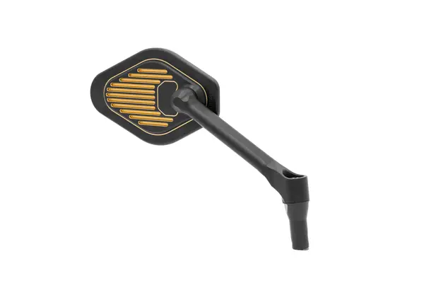 DRAG SPECIALTIES Adjustable Mirror Short Stem (12 cm) Black & Gold Edition M8