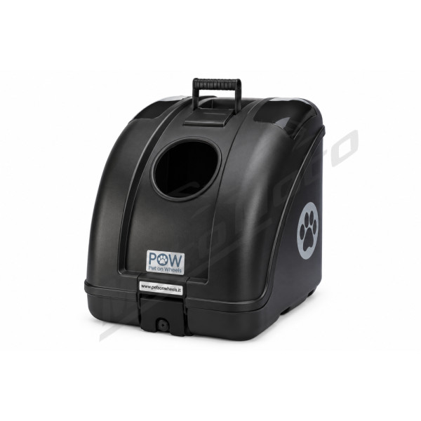 PET ON WHEELS Universal Pet Carrier Black 42x42x37cm