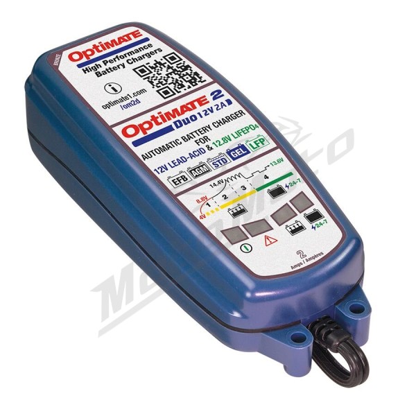 TECMATE OptiMate 2 DUO Battery Charger