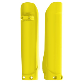 Fork covers yellow CEMOTO Husqvarna TC / FC / FE / TX / FX 125-501cc 2016-2023