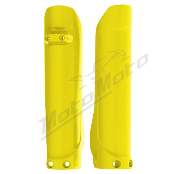 Fork covers yellow CEMOTO Husqvarna TC / FC / FE / TX / FX 125-501cc 2016-2023