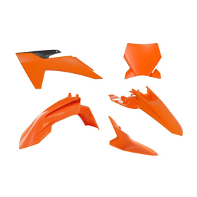 Racetech plastikų kompl. KTM SX 65 24-25 Oranžinė