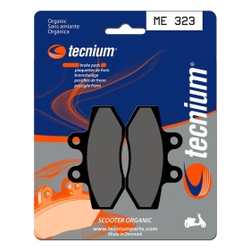 TECNIUM organinės stabdžių trinkelės ME323 MBK / Yamaha 125cc 04-09