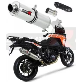 Exhaust silencer Dominator ROUND KTM 1290 SUPER ADVENTURE S / R 2015-2020