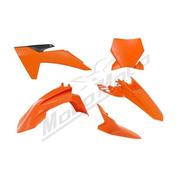Racetech plastikų kompl. KTM SX 65 24-25 Oranžinė