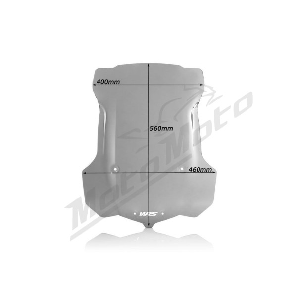WRS TR001F TOURING Windscreen Smoke Triumph Tiger Explorer 1215cc 12-15