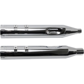S&S CYCLE 4-1/2" MK45 Performance Mufflers Harley Davidson FLH / FLHFB / FLHR / FLHRC 1750-1977cc 17-25