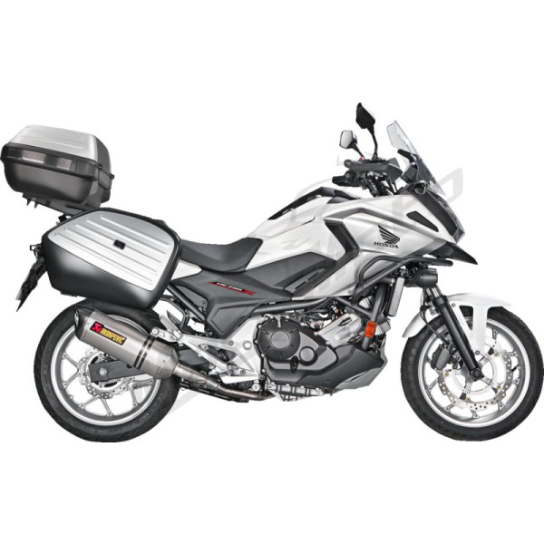 AKRAPOVIC Slip-On Anglies pluošto / titano duslintuvas Honda NC 700-750 12-20