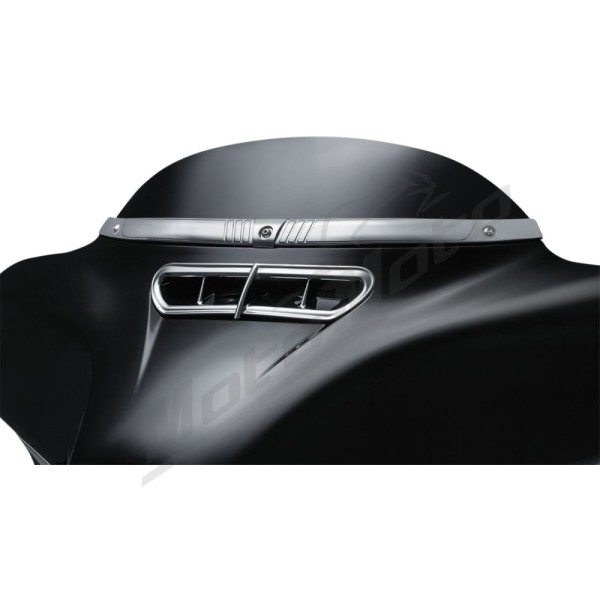 KURYAKYN Tri-Line Windshield Trim Harley Davidson FLHT / FLHTCUL / FLHTK / FLTRX / FLRT 1690/1977 14-24