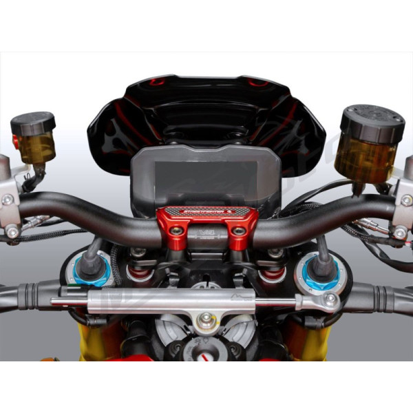 WRS SPORT PLUS Windscreen Matt Black Ducati Streetfighter V4 1100cc 20-22