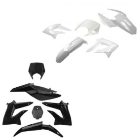 V PARTS plastikų komplektas 6 dalių Derbi Senda / Gilera RCR / SMT 50cc 00-19