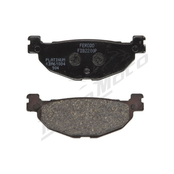 Ferodo platina-P Brake pads YAMAHA YP 400 2005-2007