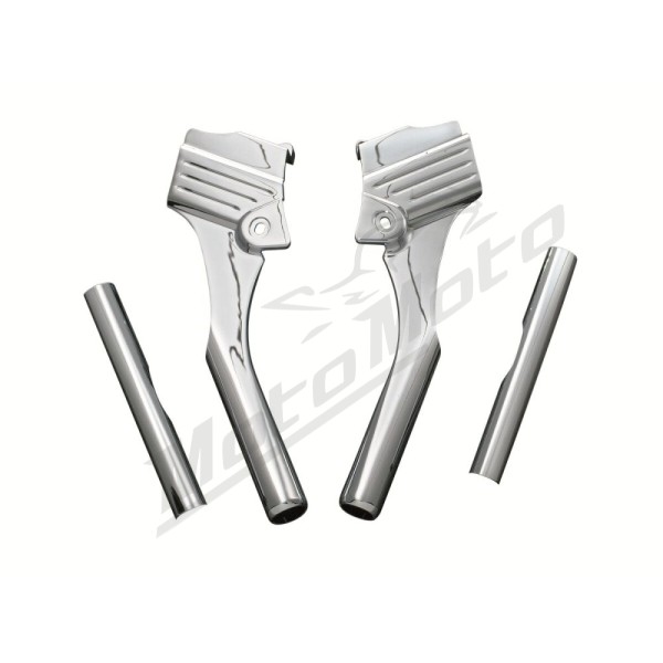 KURYAKYN Deluxe Neck Cover Kit Harley Davidson FLHR / FLHRI / FLHT / FLHTC / FLTRI 95-06