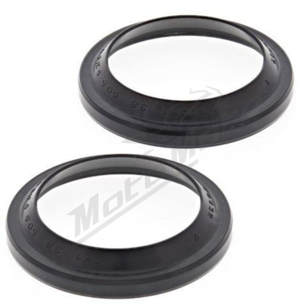 ALL BALLS dulkių riebokšliai 38x50,5x9,5mm. Honda / Yamaha / Kawasaki / Suzuki 125/600 77-07