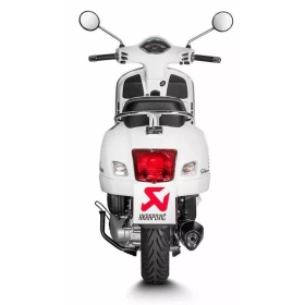 Akrapovic Slip-On Line Muffler (SS) VESPA GTS 125-150cc