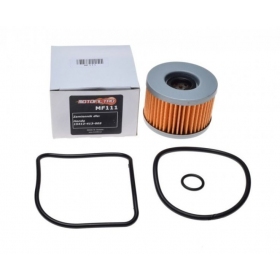 Oil filter MOTOFILTRO HF111 HONDA TRX/ CB/ CM/ CMX/ CX/ GL/ VT/ VTR/ SXS/ MUV 250-700cc 1978-2021