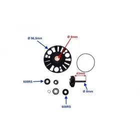 Water pump repair kit PIAGGIO X9/ GILERA DNA/ RUNNER 125-200cc 4T 00-05