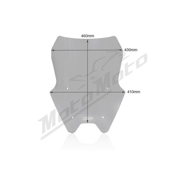 WRS TOURING Windscreen Smoke BMW R1200RS ABS 15-24