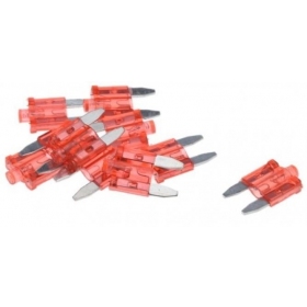 BLADE FUSE MINI 10A WITH LED 10-PC PACK