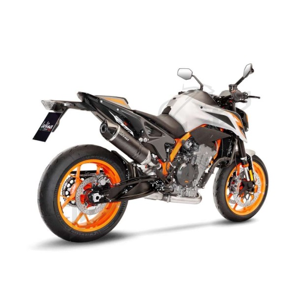 LEOVINCE LV One Evo Carbon Slip-On Muffler KTM DUKE 790-890 18-24