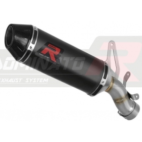 Exhaust silincer Dominator HP3 BLACK DUCATI Multistrada 950 / 950S 2017-2020