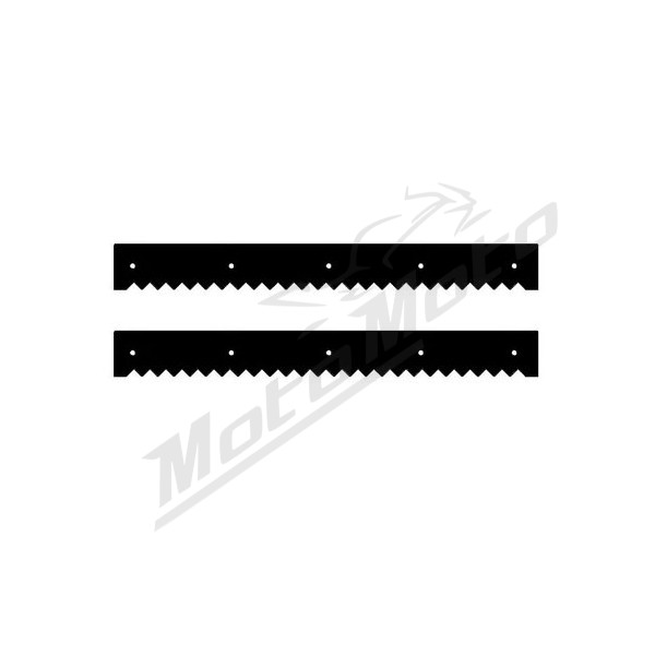Bronco Toothed wear Bar for V-Plow 2pcs