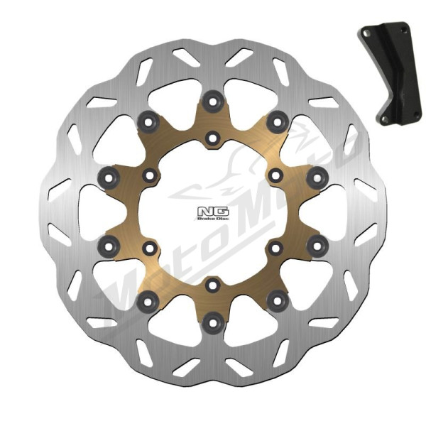 NG Rear Fixed Brake Disc 318X118X5mm Beta / HM / Rieju 125-480cc 05-25