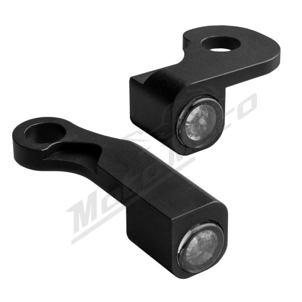 HEINZ BIKES NANO Series Handlebar Turn Signals Harley Davidson FLS / FLSTC / FLSTF / FXST / FLSTN 1690 15-17