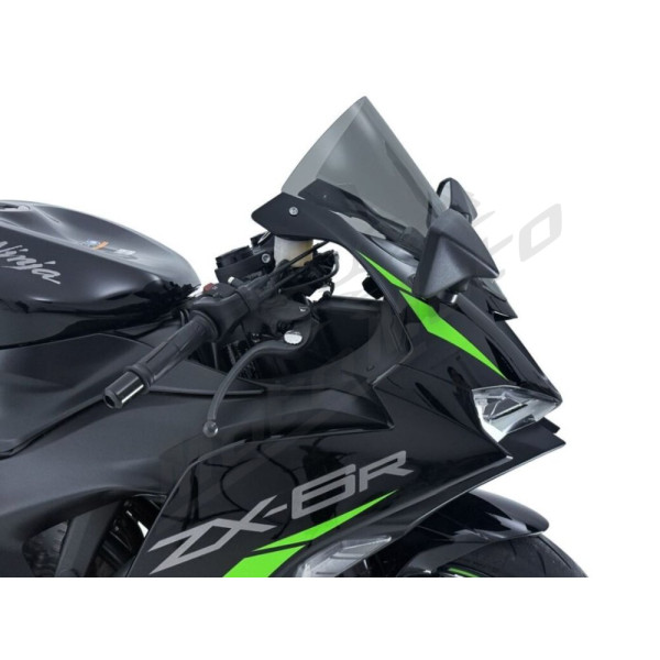 WRS Windscreen Race Dark Smoke Kawasaki ZX-6R 636cc 24->