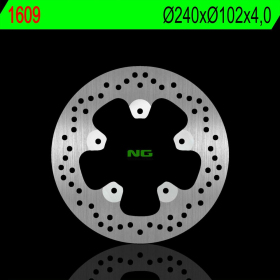 NG Front Brake Disc 240X102X4,0mm Piaggio Liberty 125-200cc 06-08