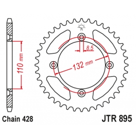 Rear sprocket JTR895