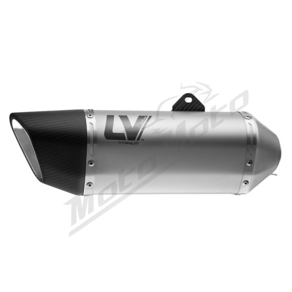 LEOVINCE LV-14R Titanium Slip-On Muffler KAWASAKI Z 400-500 19-25/EX 400 18-23