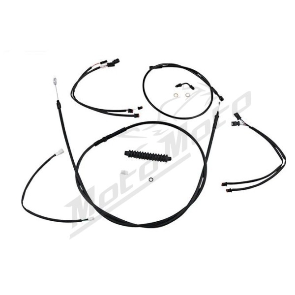 MAGNUM SHIELDING XR Handlebar Installation Kit Black 38/43cm Harley Davidson FLDE / FLFB / FLFBS / FLSL / FXLRS 1750/1923 18-24