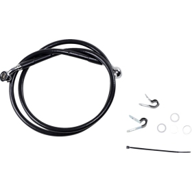 DRAG SPECIALTIES Stainless Steel Brake Line Kit Harley Davidson XL 833-1200cc 04-12