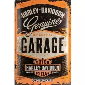 Metal tin sign HARLEY-DAVIDSON GARAGE 40x60