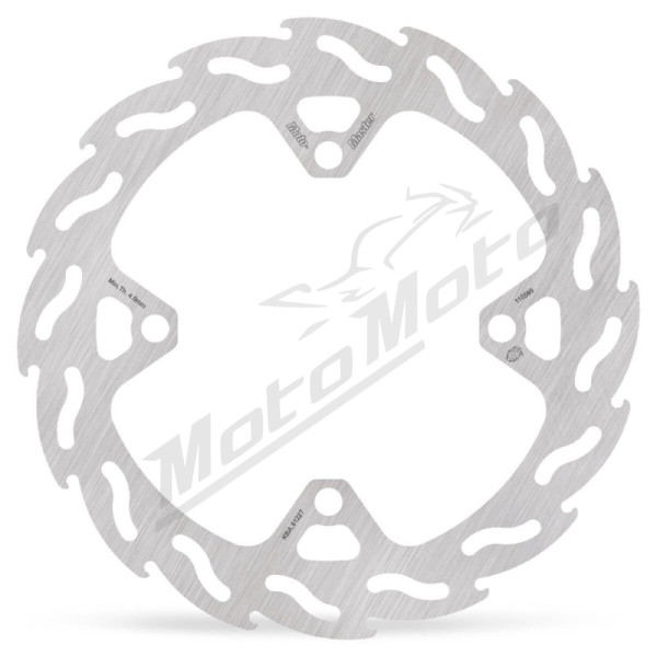 MOTO-MASTER Flame Rear Brake Disc KLX/KX / Suzuki RM-Z 125/450 03-24