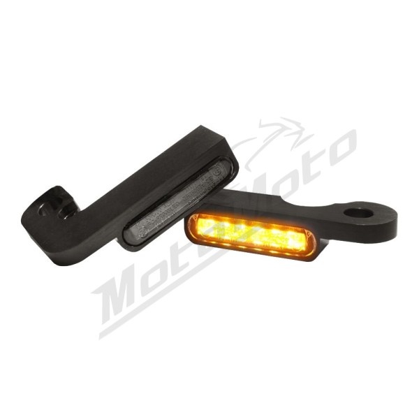 HEINZ BIKES LED Handlebar Turn Signals Harley Davidson FLHR / FLHRS / FLHTCI / FLTRI / FXRT 1340/1800 90-13