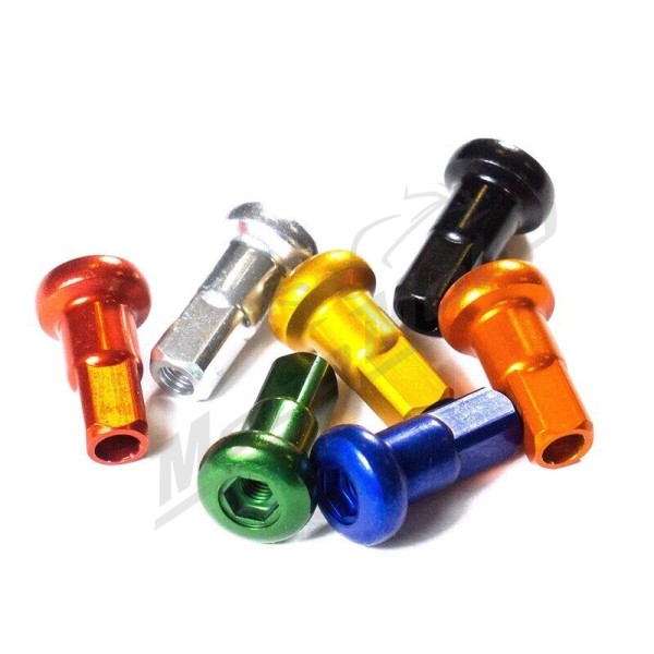 HAAN WHEELS Spoke Nipple Set 36pc. GasGas / Husqvarna / KTM / Honda / Kawasaki / Sherco / Triumph / Yamaha 125-500 20-26