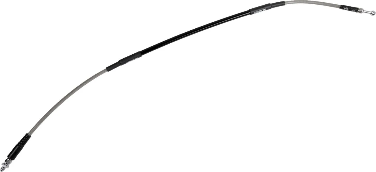 MOOSE OFFROAD Front Stainless Steel Braided Brake Line Husqvarna / KTM 50cc 08-23
