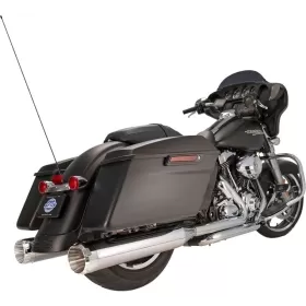 S&S CYCLE 4-1/2" MK45 Performance Mufflers Harley Davidson FLH / FLHR / FLHRC / FLHRCI 1340-1800cc 84-16